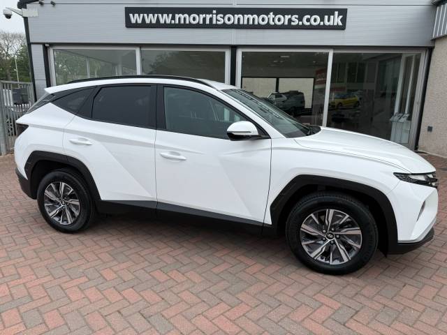 Hyundai Tucson 1.6T GDi 230 SE Connect Hybrid Auto Estate Hybrid White