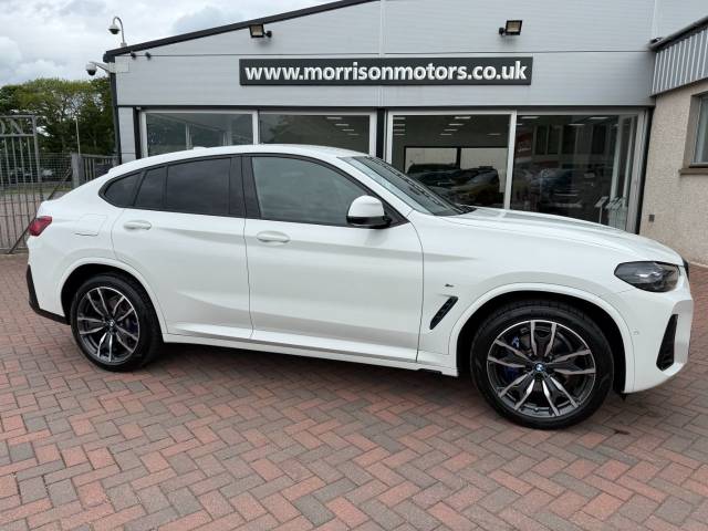 BMW X4 3.0 X-Drive 30d M-Sport Auto Coupe Diesel Alpine White