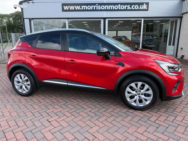 Renault Captur 1.3 TCE 130 Iconic Auto Hatchback Petrol Flame Red / Black Roof
