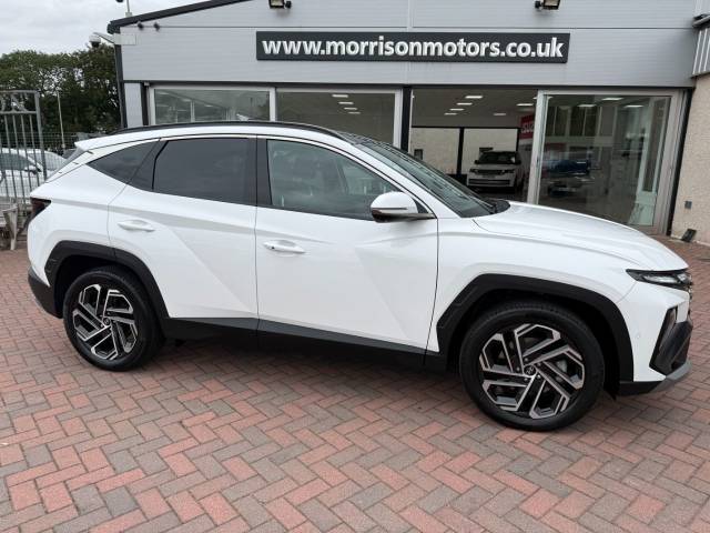 Hyundai Tucson 1.6T Hybrid Ultimate Auto Estate Hybrid White