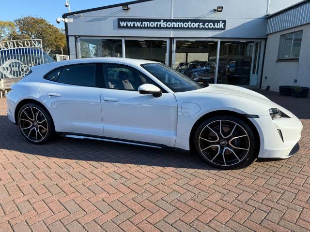 Porsche Taycan 0.0 Sport Turismo RWD Auto 79kwh 300kw Estate Electric Pearl White