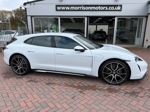 Porsche Taycan 0.0 Sport Turismo RWD Auto 79kwh 300kw Estate Electric Pearl White
