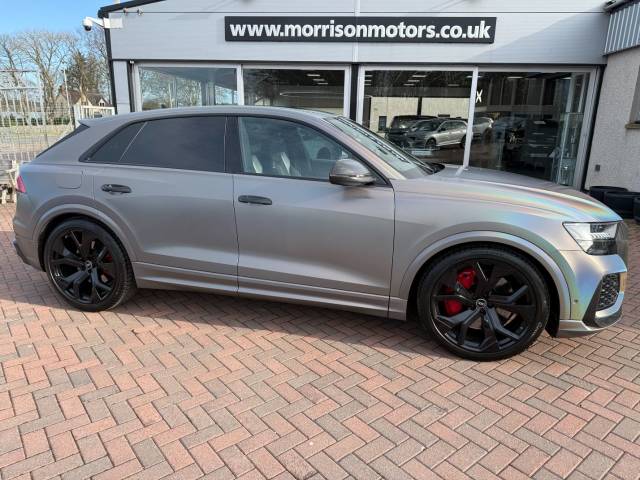 Audi Rs Q8 RSQ8 4.0T 600 Quattro Carbon Black Auto Estate Petrol Chameleon Grey Wrap