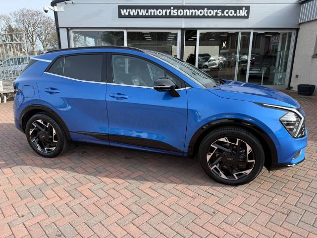 Kia Sportage 1.6T GT-Line 241 PHEV GT-Line S AWD Auto Estate Hybrid Blue Flame