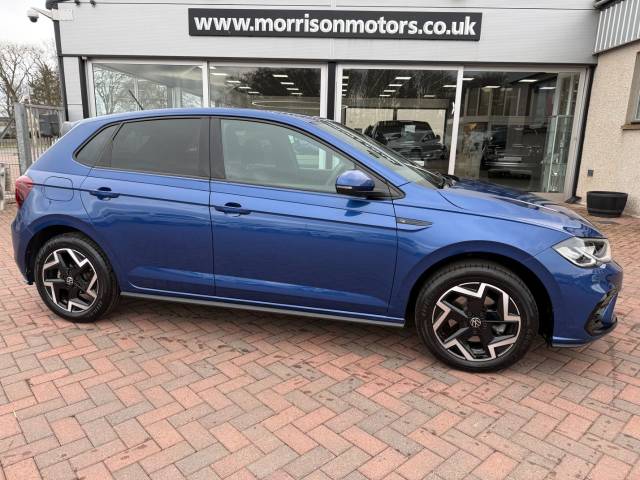 Volkswagen Polo 1.0TSi 115 R-Line Auto Hatchback Petrol Reef Blue