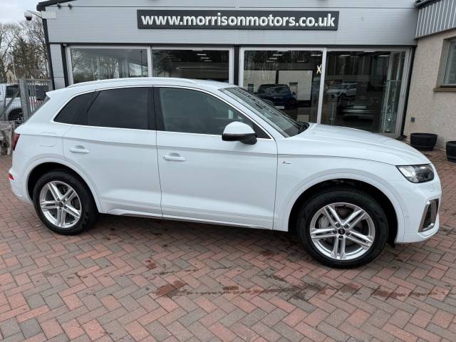 Audi Q5 50 2.0TFSi E Hybrid S-Line Quattro Auto Estate Hybrid White