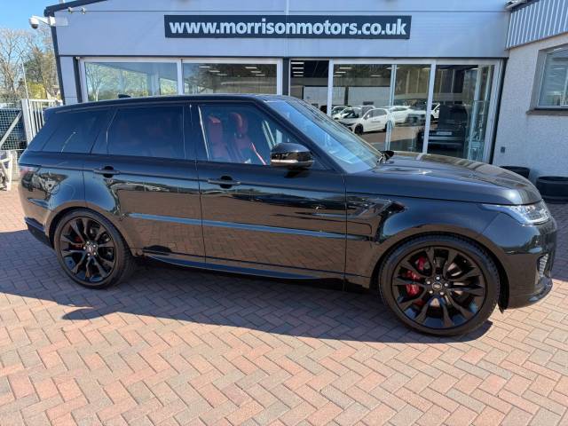 Land Rover Range Rover Sport 3.0 P400 HST Auto Estate Petrol Santorini Black
