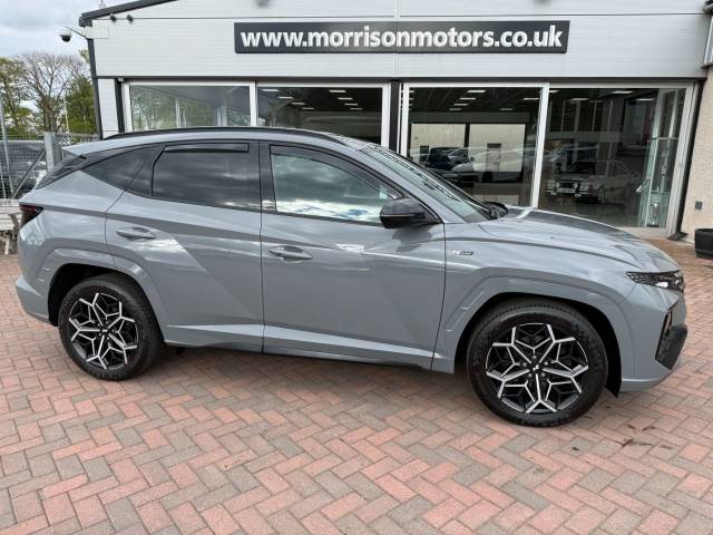 Hyundai TUCSON 1.6T GDi N-Line 2wd Estate Petrol Dark Night Grey