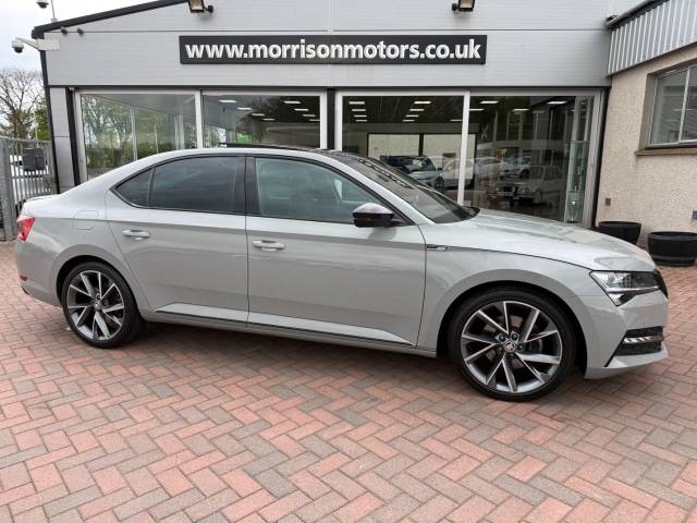 Skoda Superb 2.0TSi 190 Sport Line Plus Auto Hatchback Petrol Meteor Grey