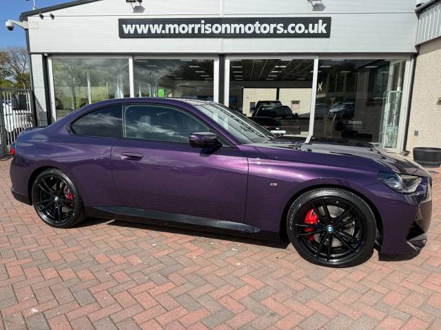 BMW 2 Series 2.0 220i M-Sport Coupe Auto Coupe Petrol Thundernight Purple