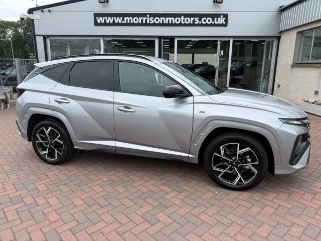 Hyundai TUCSON 1.6T 240 N-Line Hybrid Auto SUV Hybrid Shimmering Silver