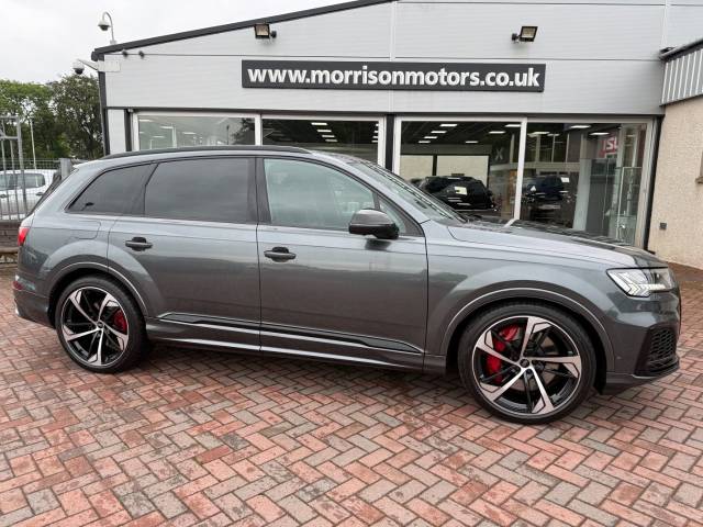 Audi Q7 SQ7 4.0TFSi 507 Quattro Black Edition Auto Estate Petrol Daytona Grey