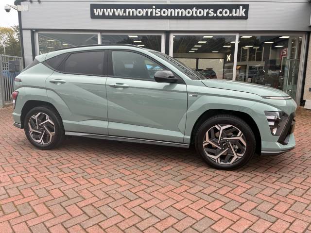 Hyundai KONA 1.6 Hybrid 138 N Line 5dr DCT Hatchback Hybrid Mirage Green
